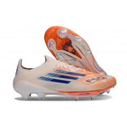 Korki Piłkarskie adidas F50+ FG Pomarańczowy Niebieski
