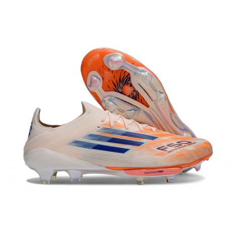 Korki Piłkarskie adidas F50+ FG Pomarańczowy Niebieski
