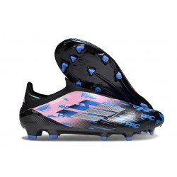 Adidas F50 Elite Laceless FG Czarny Różowy Niebieski