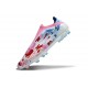 Adidas F50 Elite Laceless FG Biały Różowy Niebieski