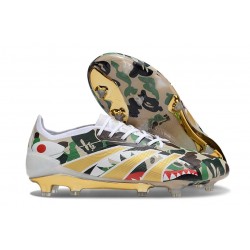 Buty Piłkarskie adidas Predator Elite FG Biały Zielony Czarny Złoto