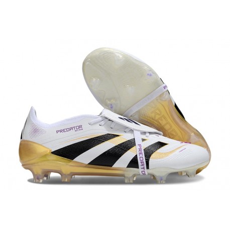 Adidas Predator FT 25 Elite FG Biały Czarny Złoto