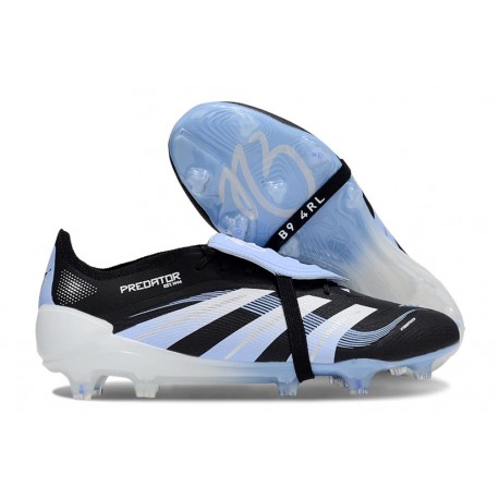 Adidas Predator FT 25 Elite FG Czarny Biały Niebieski