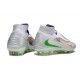 Korki Piłkarskie Nike Phantom 6 Elite High FG Biały Zielony Pomarańczowy