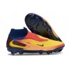 Korki Piłkarskie Nike Phantom 6 Elite High FG X Haaland Pomarańczowy Niebieski Czerwony