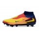 Korki Piłkarskie Nike Phantom 6 Elite High FG X Haaland Pomarańczowy Niebieski Czerwony