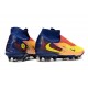 Korki Piłkarskie Nike Phantom 6 Elite High FG X Haaland Pomarańczowy Niebieski Czerwony