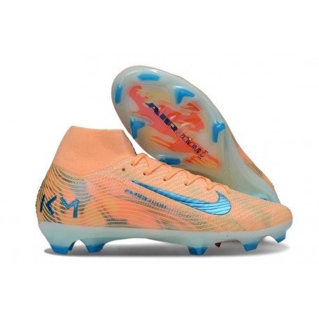 Buty Piłkarskie Nike Mercurial Superfly X Elite FG KM Pomarańczowy Niebieski