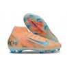 Buty Piłkarskie Nike Mercurial Superfly X Elite FG KM Pomarańczowy Niebieski