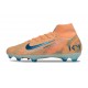 Buty Piłkarskie Nike Mercurial Superfly X Elite FG KM Pomarańczowy Niebieski