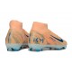 Buty Piłkarskie Nike Mercurial Superfly X Elite FG KM Pomarańczowy Niebieski