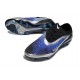 Buty Nike Phantom 6 Elite Niskie FG Niebieski Czarny Srebro