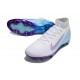 Nike Mercurial Superfly X Elite SG-Pro Biały Niebieski Fioletowy