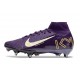 Nike Mercurial Superfly X Elite SG-Pro MBAPPE Fioletowy Biały