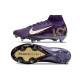 Nike Mercurial Superfly X Elite SG-Pro MBAPPE Fioletowy Biały