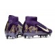 Nike Mercurial Superfly X Elite SG-Pro MBAPPE Fioletowy Biały