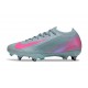 Nike Air Zoom Mercurial Vapor XVI Elite SG Pro Niebieski Różowy