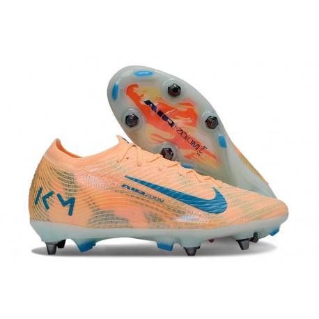 Nike Air Zoom Mercurial Vapor XVI Elite SG Pro KM Pomarańczowy Niebieski