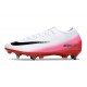 Nike Air Zoom Mercurial Vapor XVI Elite SG Pro Biały Czarny Czerwony