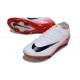 Nike Air Zoom Mercurial Vapor XVI Elite SG Pro Biały Czarny Czerwony