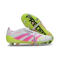 Korki adidas Predator Elite FT SG Pro Biały Różowy Zawistny