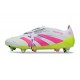 Korki adidas Predator Elite FT SG Pro Biały Różowy Zawistny