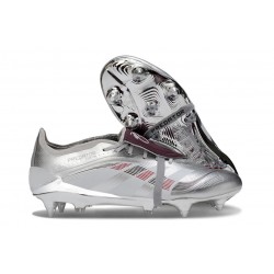 Korki adidas Predator Elite FT SG Pro Srebro Czerwony