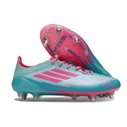 Korki Piłkarskie Adidas F50 Elite SG Pro X Messi Niebieski Różowy