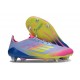 Korki Piłkarskie Adidas F50 Elite SG Pro Niebieski Zawistny Różowy