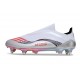 Buty Adidas F50 Elite LL SG-Pro X Messi Biały Srebro Czerwony