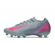 Nike Air Zoom Mercurial Vapor XVI Elite AG Niebieski Różowy