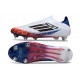Buty Adidas F50 Elite LL SG-Pro Biały Czarny Czerwony Niebieski