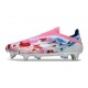 Buty Adidas F50 Elite LL SG-Pro Biały Czerwony Niebieski