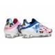 Buty Adidas F50 Elite LL SG-Pro Biały Czerwony Niebieski
