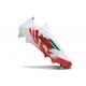 Buty Adidas F50 Elite LL SG-Pro Biały Czerwony Zielony