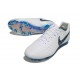 Nike Tiempo Legend 10 Elite FG Ronaldo Biały Niebieski Wilczy