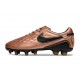 Nike Tiempo Legend 10 Elite FG Ronaldo Złoto Czarny