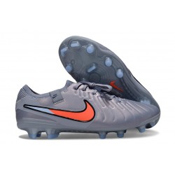Nike Tiempo Legend 10 Elite FG Ronaldo Niebieski Pomarańczowy
