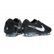 Nike Tiempo Legend 10 Elite FG Ronaldo Czarny Niebieski