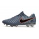 Nike Tiempo Legend 10 Elite FG Ronaldo Szary Czarny