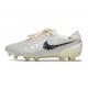Nike Tiempo Legend 10 Elite FG Ronaldo Biały Srebro