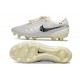 Nike Tiempo Legend 10 Elite FG Ronaldo Biały Srebro