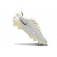 Nike Tiempo Legend 10 Elite FG Ronaldo Biały Srebro