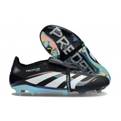 Adidas Predator FT 25 Elite FG Czarny Biały Niebieski