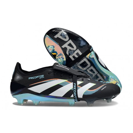 Adidas Predator FT 25 Elite FG Czarny Biały Niebieski