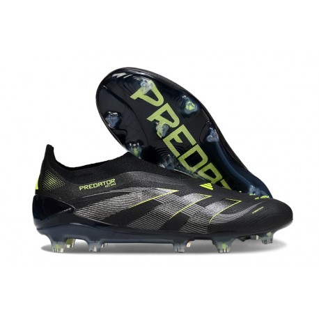 Buty adidas Predator Elite Laceless FG Czarny Zawistny