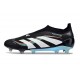 Buty adidas Predator Elite Laceless FG Czarny Biały Niebieski