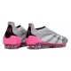 Buty adidas Predator Elite Laceless FG Wilczy Biały Różowy