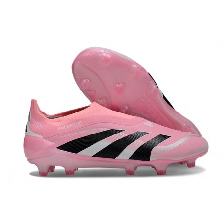Buty adidas Predator Elite Laceless FG Różowy Czarny