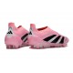 Buty adidas Predator Elite Laceless FG Różowy Czarny